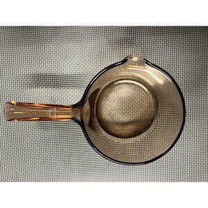 Vintage Pyrex 718 Amber Glass 6” Skillet Fry Pan USA